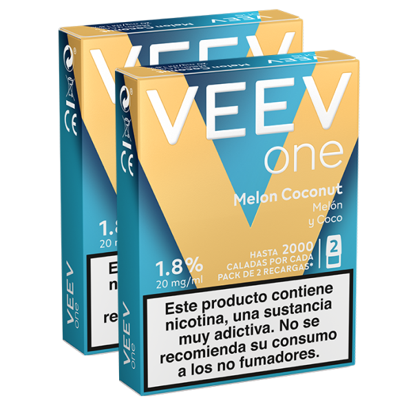 VEEV ONE Melon y Coco two packs